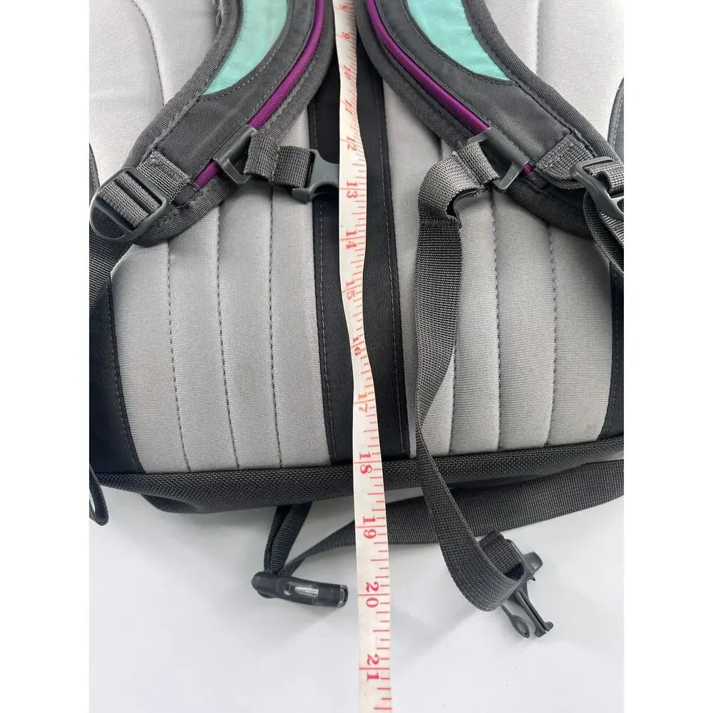 North Face Borealis Backpack Bag Adult Teal Blue Gray Zipper Laptop School